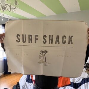 Surf Shack Canvas Wall Art